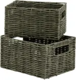 mömax Korbset Vien in Braun, 2-teilig