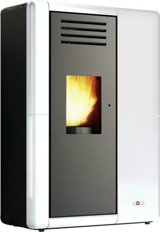 Kaminofen Cupido in Weiß