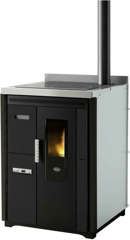 Pelletk&uuml;chenherd Nina in Schwarz