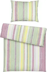 Bettwäsche Sara in Bunt ca. 140x200cm