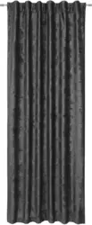 Fertigvorhang Marie-Louise in Schwarz ca. 135x245cm