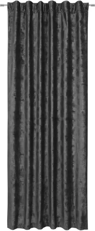 Fertigvorhang Marie-Louise in Schwarz ca. 135x245cm