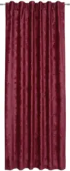Fertigvorhang Marie-Louise in Bordeaux ca. 135x245cm