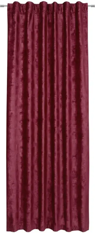 Fertigvorhang Marie-Louise in Bordeaux ca. 135x245cm