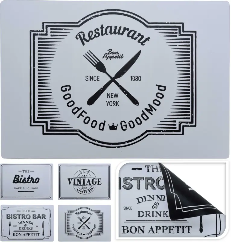 Tischset Gently mit diversen Motiven