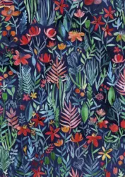 Postkarte Junique in Bunt