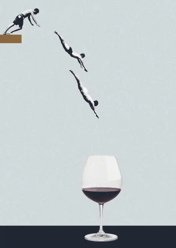 Postkarte Junique in Bunt