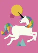 mömax Postkarte Junique in Bunt