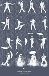 Postkarte Junique in Bunt