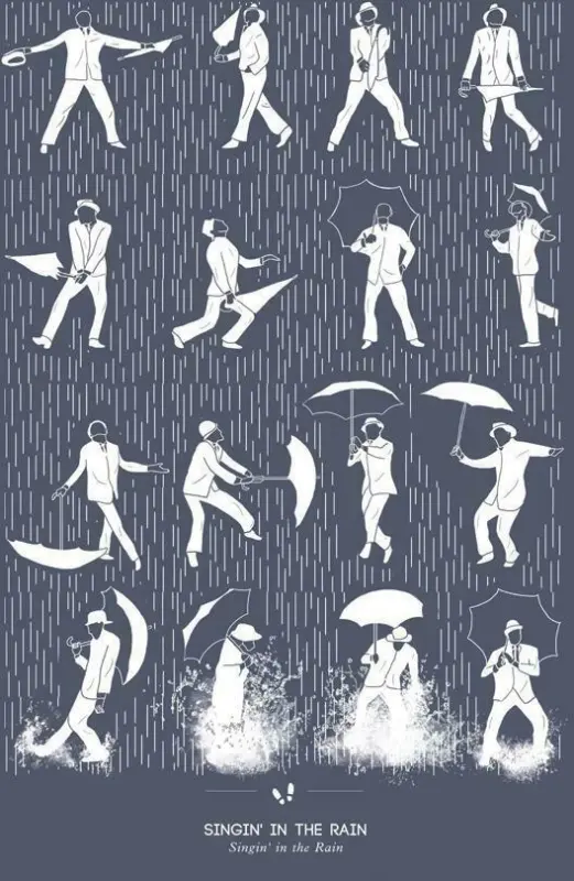 Postkarte Junique in Bunt