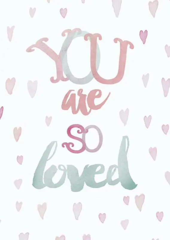 Postkarte Junique in Bunt