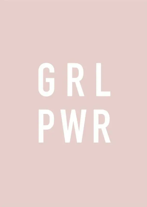 Postkarte Junique in Weiß/Rosa