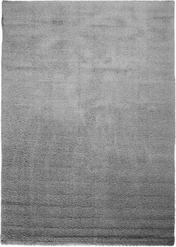 Hochflorteppich Nobel Micro in Grau ca. 160x230cm
