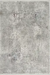 Hochflorteppich Bergamo in Grau ca. 80x150cm