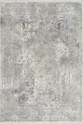 Hochflorteppich Bergamo in Grau ca. 200x290cm