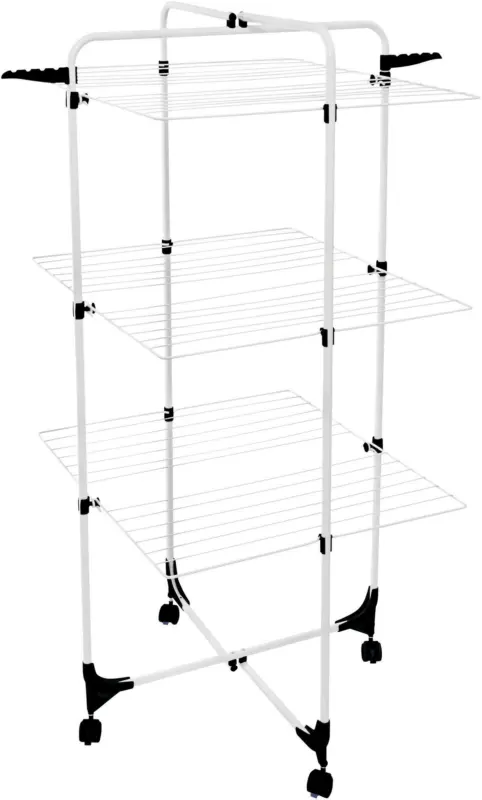 Turmwäschetrockner Pro in Schwarz/Weiß