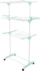 Turmwäschetrockner Easy in Weiß/Mintgrün