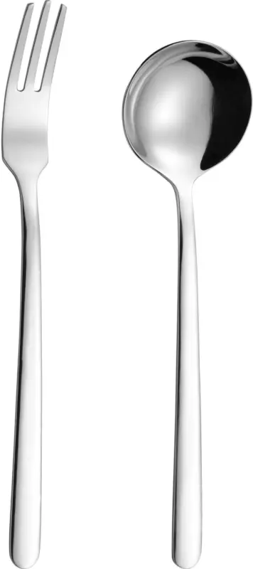 Pastabesteck Gourmet aus Edelstahl, 2er Set