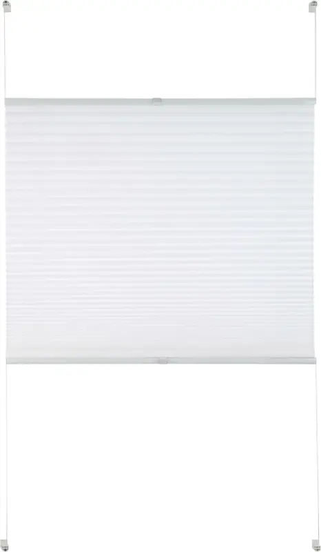 Plissee Free in Weiß ca. 100x130cm