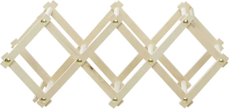 Weinregal Frieda in Naturfarben