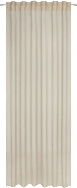 Fertigvorhang Tosca in Sandfarben, 2 Stk.