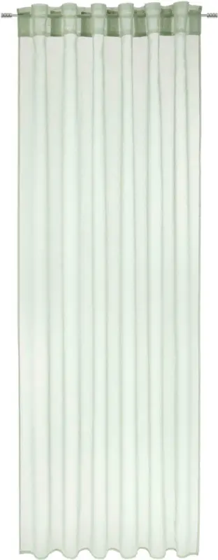 Fertigvorhang Tosca in Hellgrün, 2 Stk.