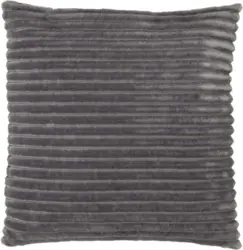 Zierkissen Cordi in Grau ca. 45x45cm