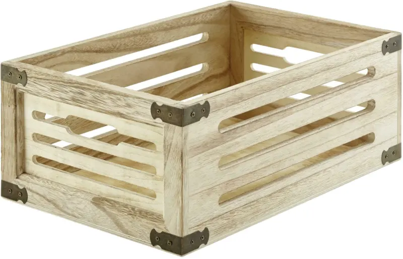 Kiste Ronny Naturfarben