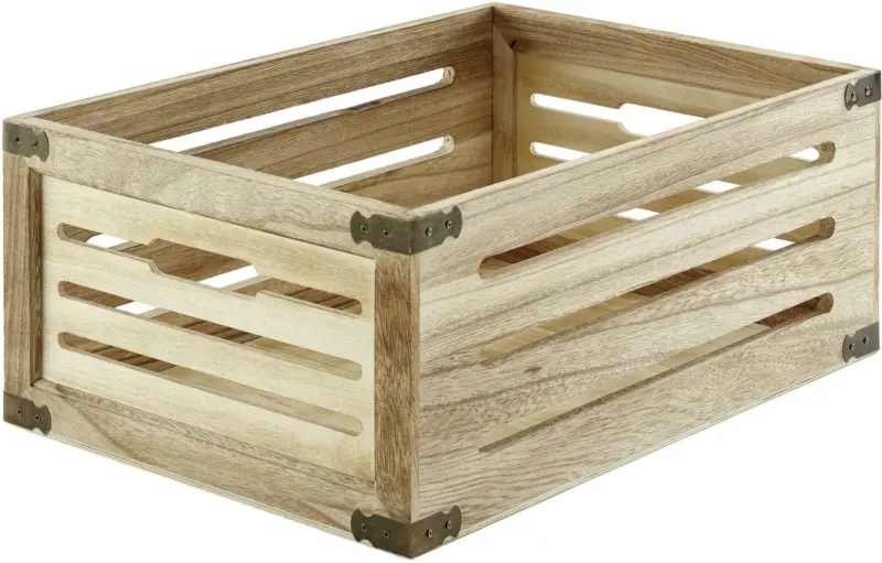 Kiste Ronny Naturfarben