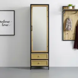 Garderobenschrank 'Vittoria' aus Tannenholz