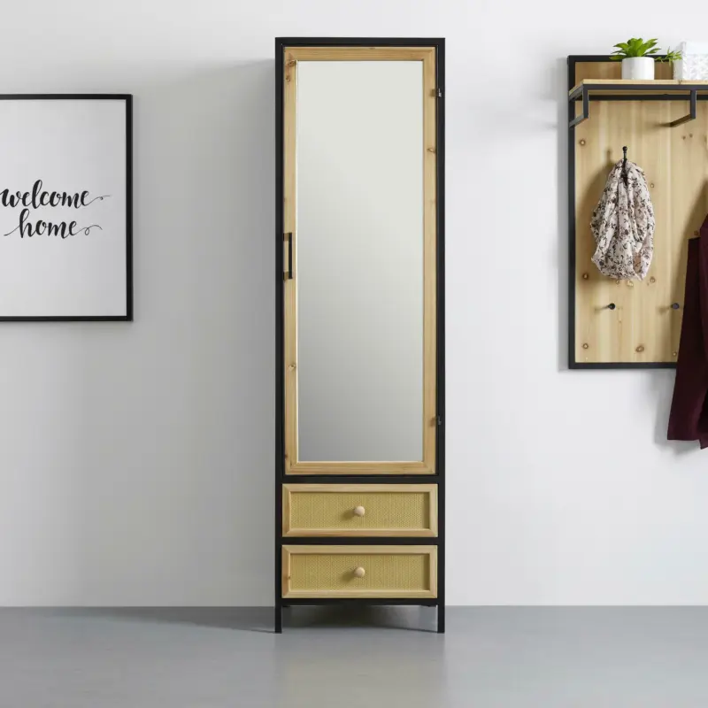 Garderobenschrank 'Vittoria' aus Tannenholz