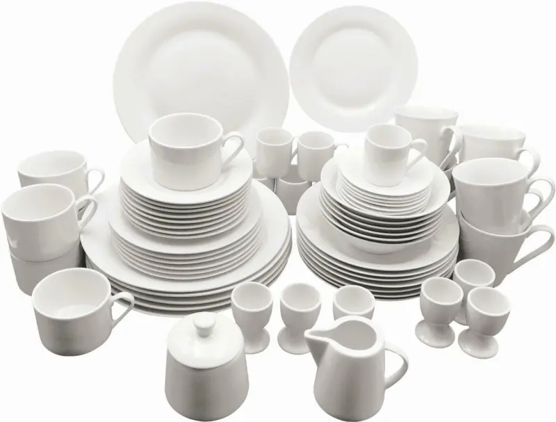 Kombiservice Lena aus Porzellan 62-teilig