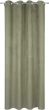 mömax Dornbirn - Ihr Trendmöbelhaus in Dornbirn Ösenvorhang Velours in Grün ca. 140x245cm