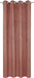 Ösenvorhang Velours in Rosa ca. 140x245cm