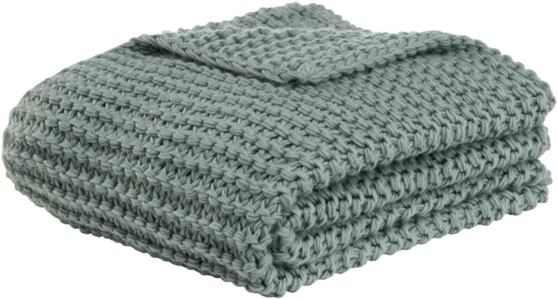 Kuscheldecke Emily in Grün ca. 110x160cm