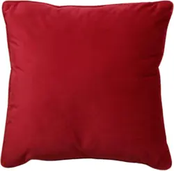 Zierkissen Viola in Rot ca. 45x45cm