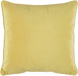 Zierkissen Viola in Gelb ca. 45x45cm