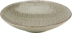 Suppenteller Canvas in Taupe Ø ca. 22cm
