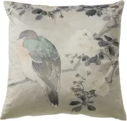 Kissenhülle Birdy in Hellrosa ca. 45x45cm