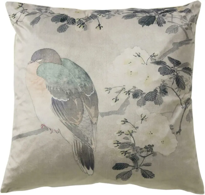 Kissenhülle Birdy in Hellrosa ca. 45x45cm