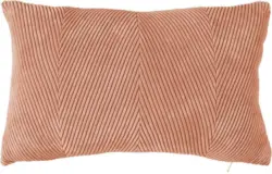 Kissenhülle Cordy in Orange ca. 30x50cm