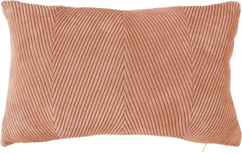 Kissenhülle Cordy in Orange ca. 30x50cm