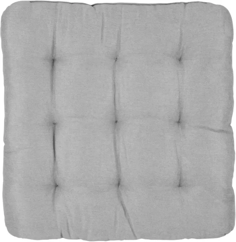 Sitzkissen Nizza in Grau ca. 40x40cm
