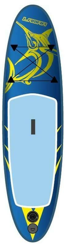 Stand-Up Paddle I-SUP 4000 ca. 290x76x15cm