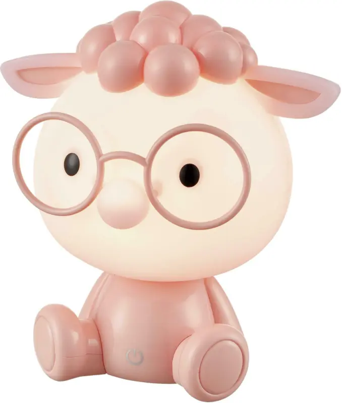 LED-Tischleuchte Schofi in Rosa max. 3 Watt