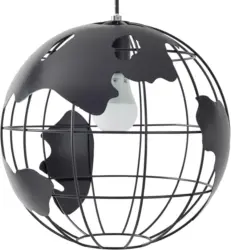 Hängeleuchte Fynn Schwarz max. 60 Watt