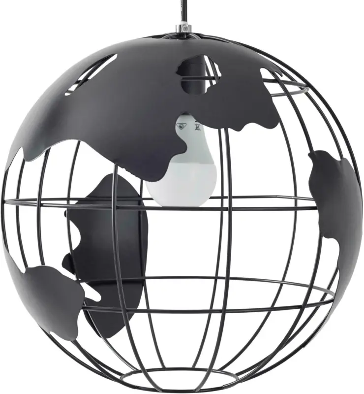 Hängeleuchte Fynn Schwarz max. 60 Watt