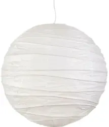 Leuchtenschirm Valentina in Weiß