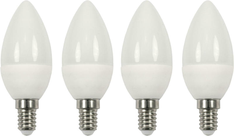 LED-Leuchtmittel Multi max. 5,5 Watt, 4 Stück