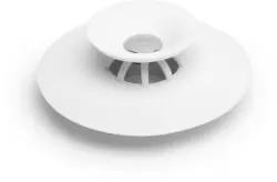 Abflusssieb Easy aus Silikon in Weiß